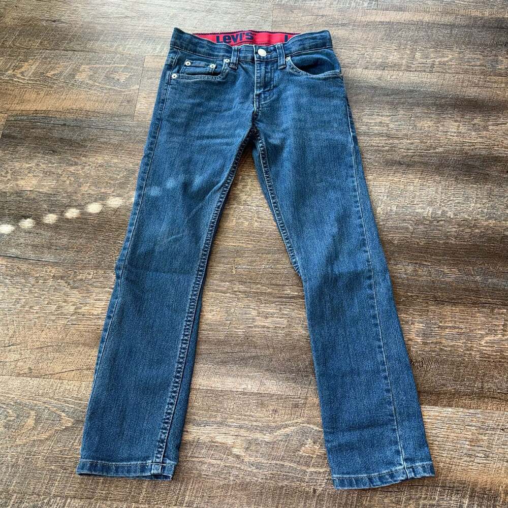 Levi's Boys 511 Stretch Denim Jeans Blue Size 8